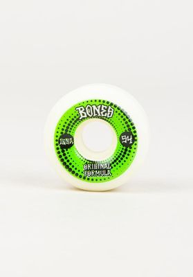 Bones Wheels 100's Originals #5 V5 Sidecut 100A, 54mm white-green