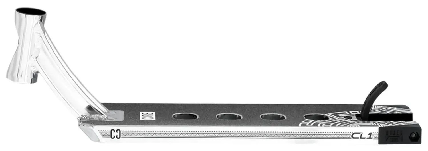 CORE CL1 Stuntstep Deck Chrome 19" leverbaar in diverse kleuren., Kleur: Chrome