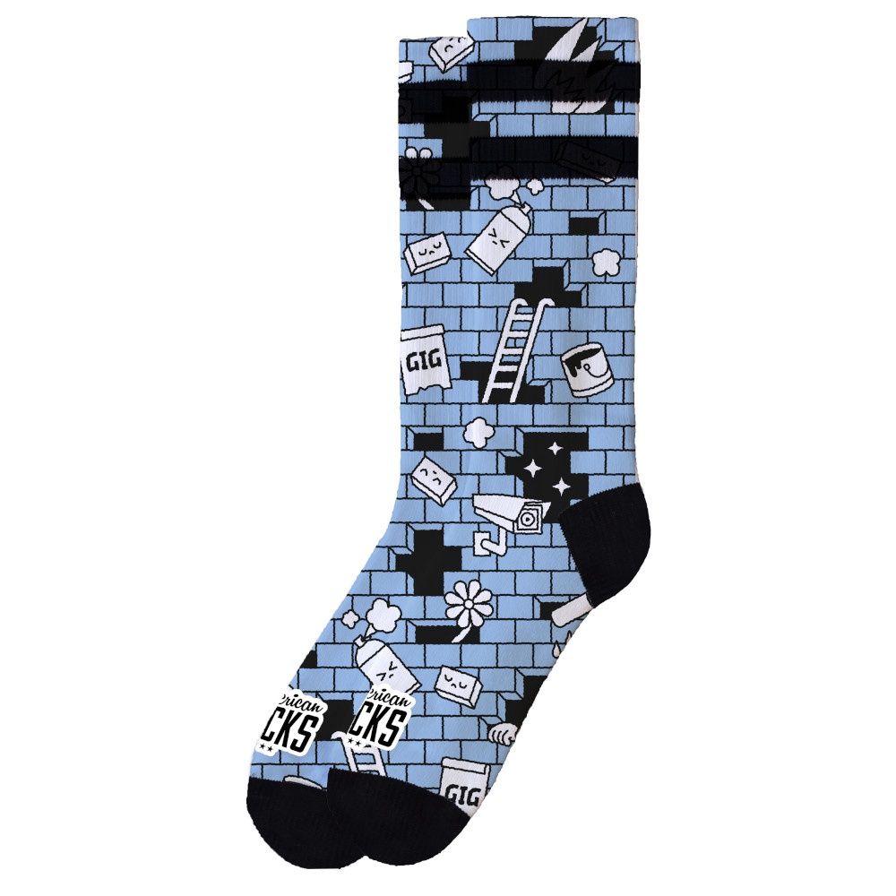 AMERICAN SOCKS SIGNATURE THE WALL, Maat: S/M
