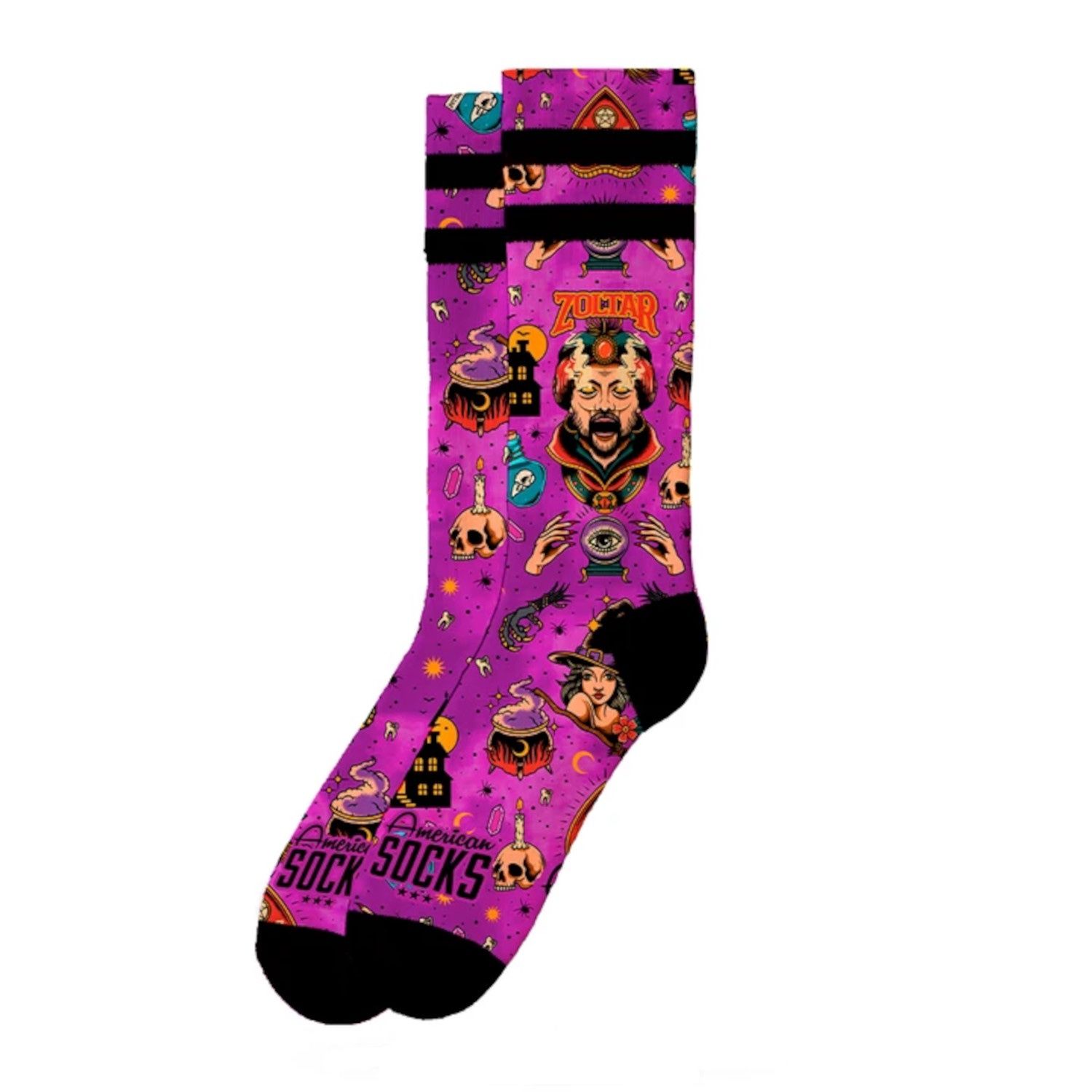 AMERICAN SOCKS SIGNATURE ZOLTAR, Maat: S/M