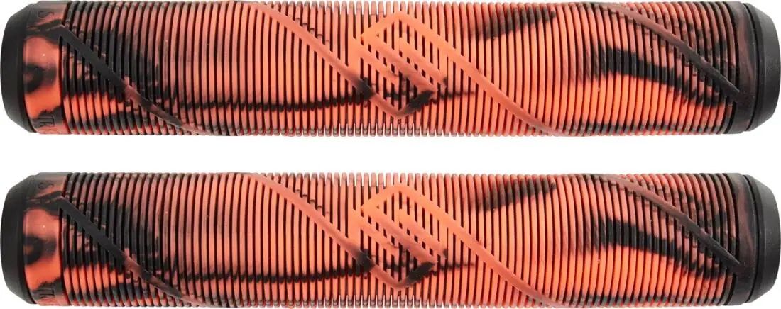 Striker Stuntstep Handvatten. Leverbaar in diverse kleuren., Kleur: Zwart/Oranje