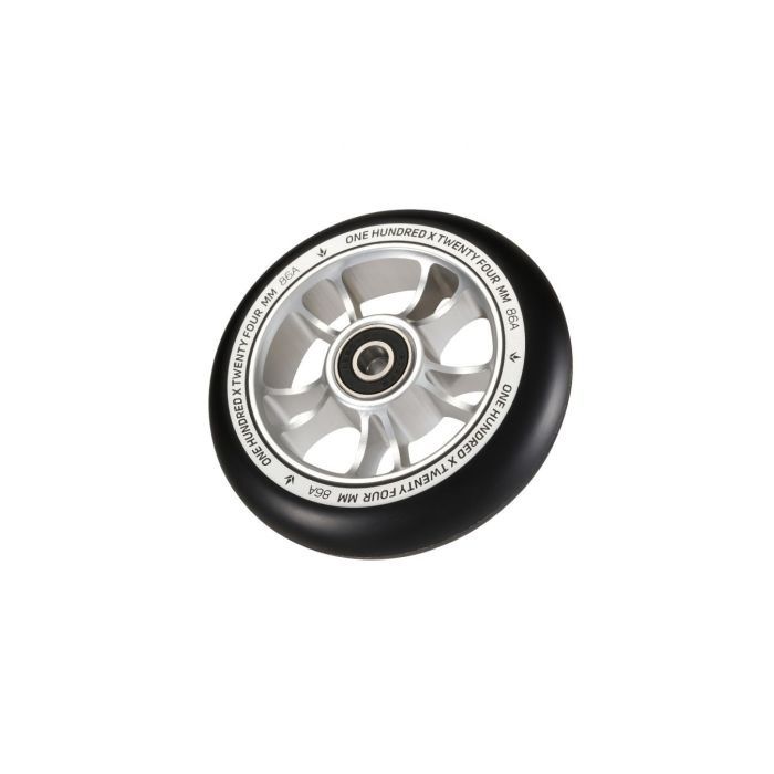 Blunt Wheel 10 Spokes 100mm - Silver/Black