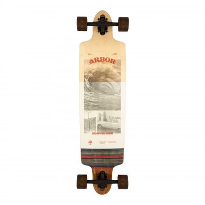 ARBOR PHOTO DROPCRUISER 38" DROP THROUGH LONGBOARD COMPLETE