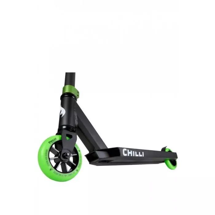 Chilli Stuntstep Base 110mm Wielen - Black/Green