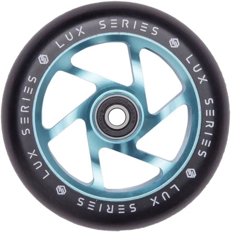 Striker Lux Spoked Stuntstep Wiel 100mm. Leverbaar in diverse kleuren., Kleur: Teal