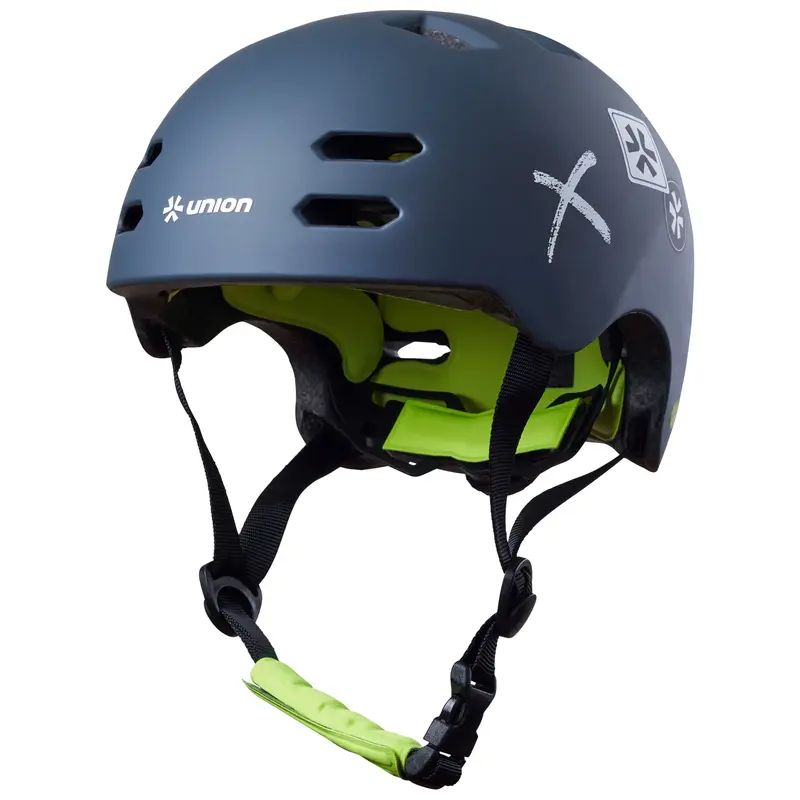 Union Classic Helmet Matt Grey Adjustable, Maat: XS