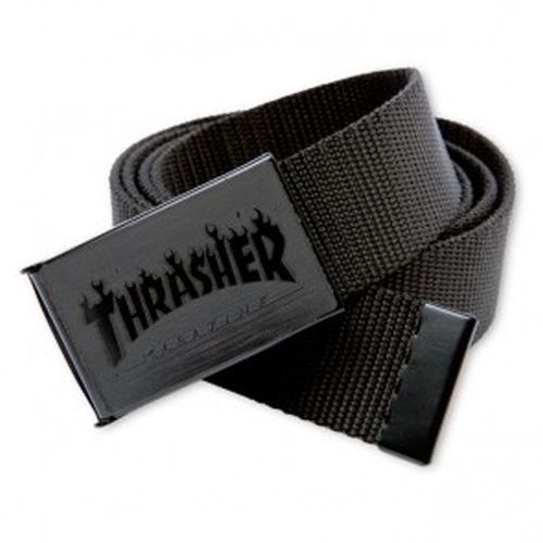 THRASHER FLAME BELT (W/ BUCKLE BOTTLE OPENER)