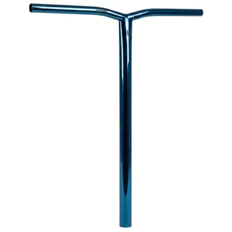 Union Uniq Bend Standard Pro Scooter Bar 620mm Chrome Blue