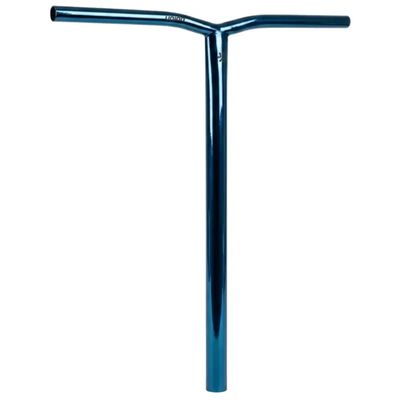 Union Uniq Bend Standard Pro Scooter Bar 620mm Chrome Blue