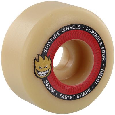 Spitfire Formula Four Tablets Wheels Natural 101D 53mm