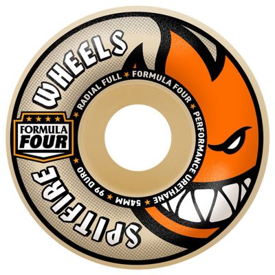 Spitfire Formula Four Radial Full Wheels 99D 54mm