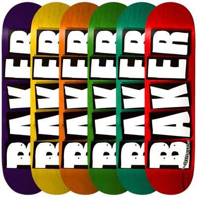 Baker Brand Logo Skateboard Deck Assorted Veneer 8.5