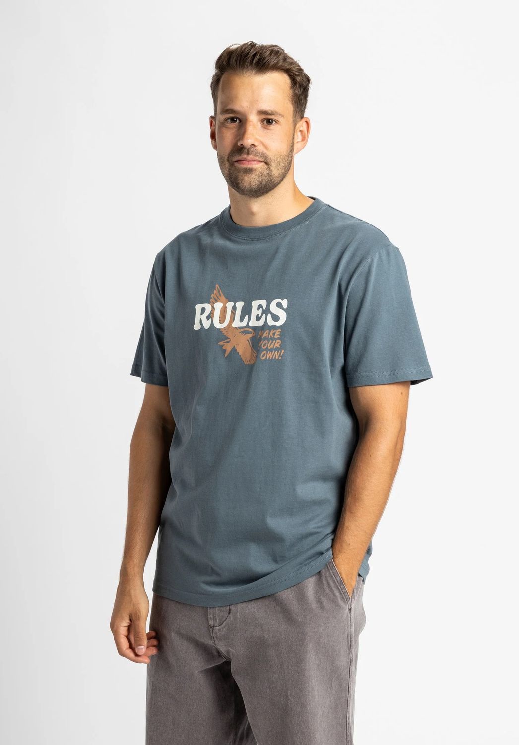 Rules T-Shirt GENUINE, Kleur en Maat: Thunder - S