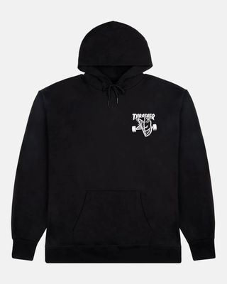 THRASHER X SPITFIRE CLASSIC SWIRL HOODIE BLACK