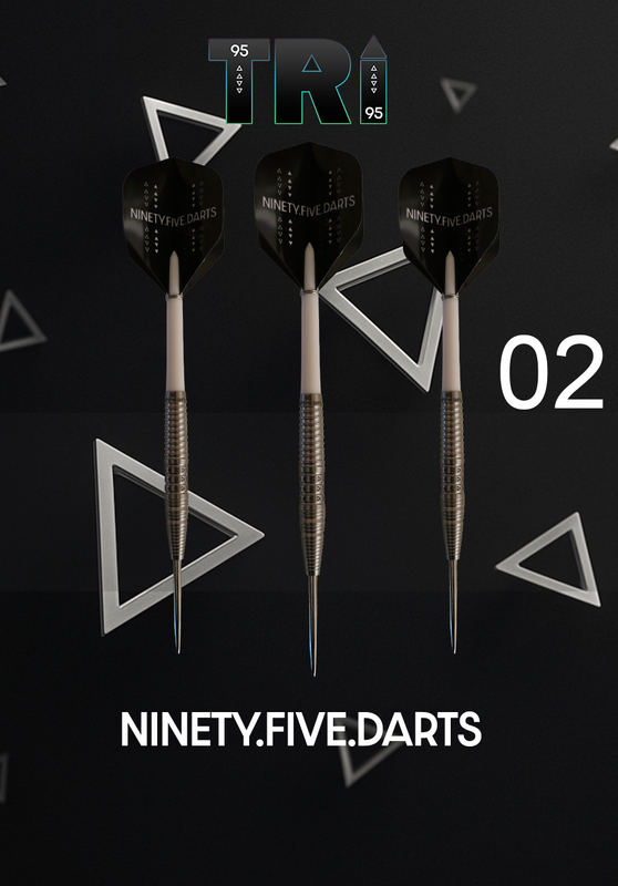 TRi02 Steeldart 23g/25g 90% Tungsten