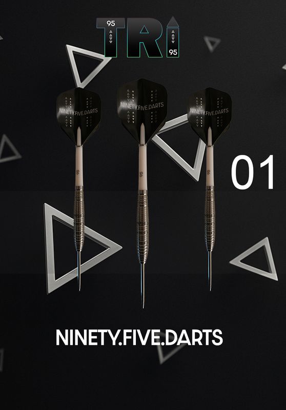 TRi01 Steeldart 24g/26g 90% Tungsten