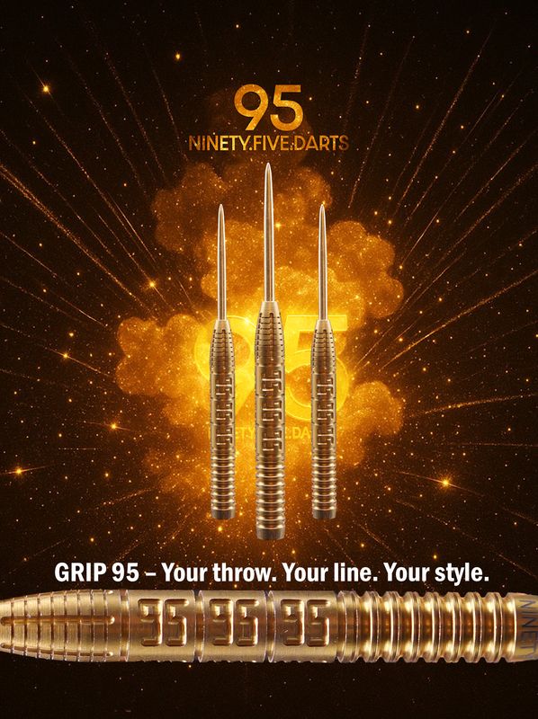 GRIP 95 Limited Edition 21g/23g Steeldart 95% Tungsten
