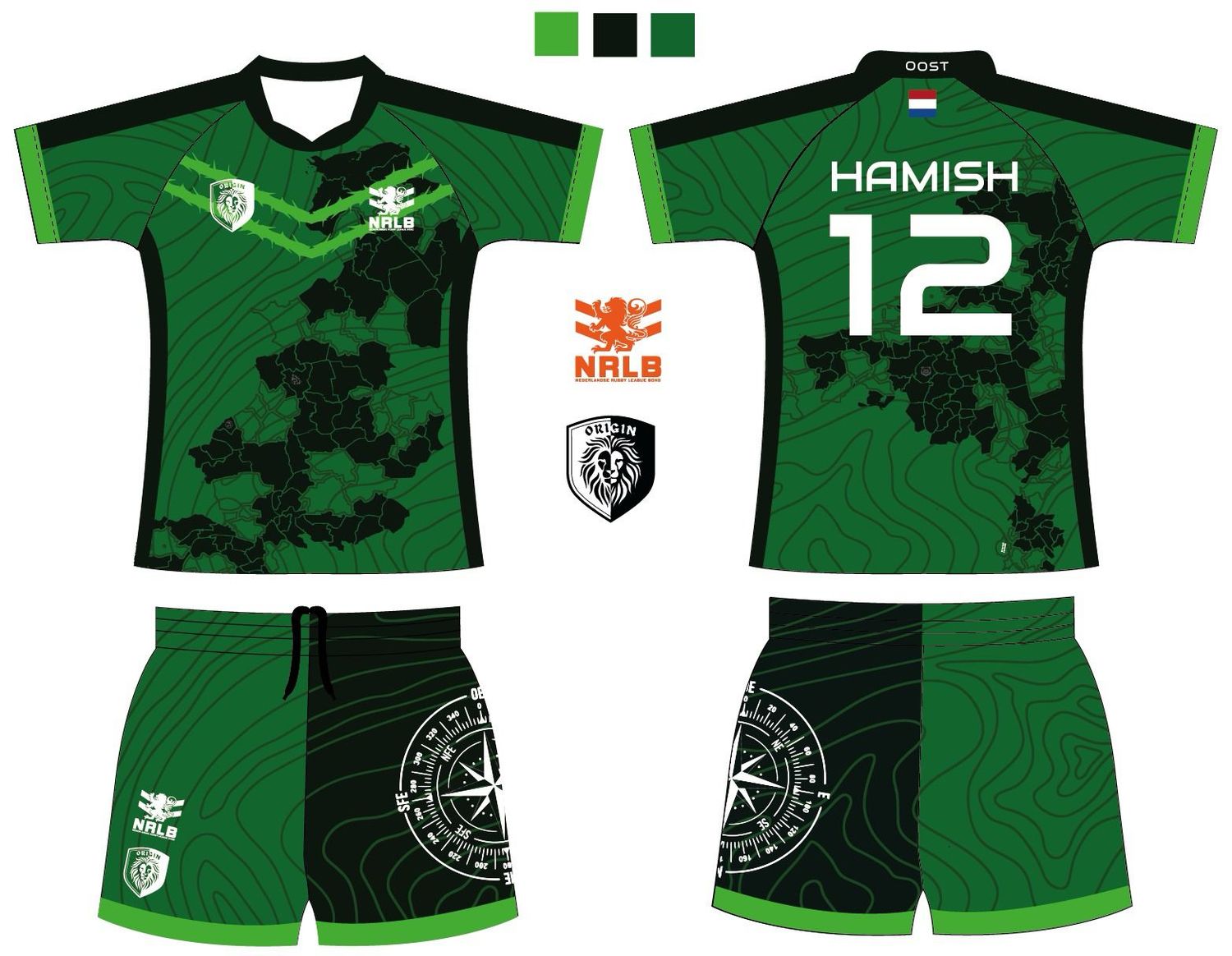 East side origins playing kit