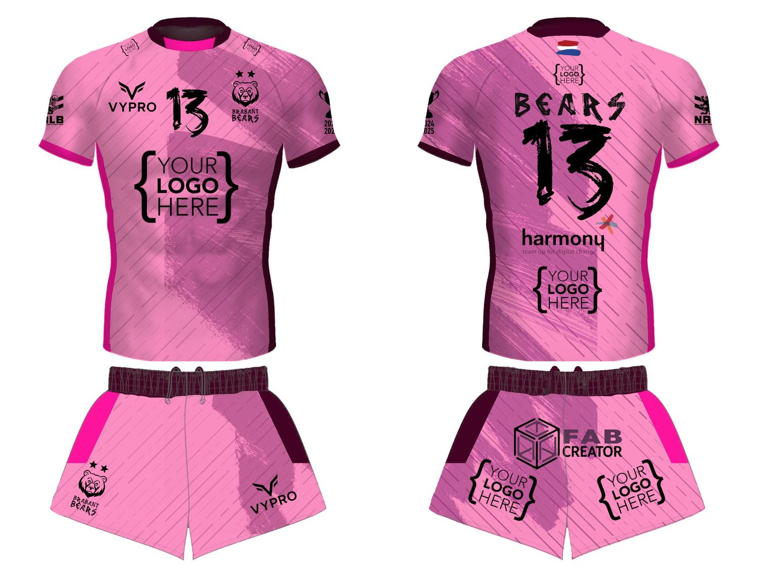 2026 VYPRO x Brabant Bears Match Kit