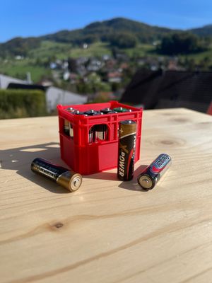 Batterieharasse - Typ AAA