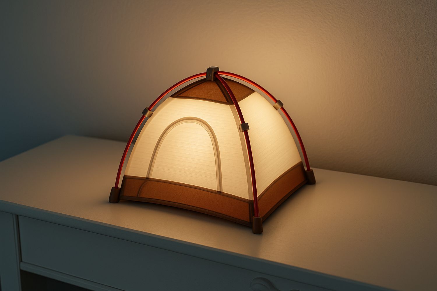 Campingzelt Nachtischlampe