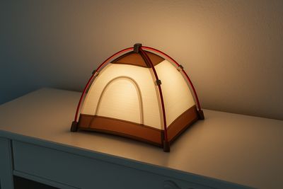 Campingzelt Nachtischlampe