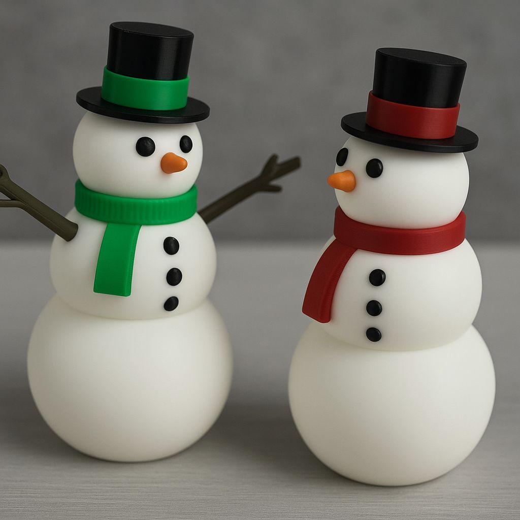 Schneemann (beweglich)