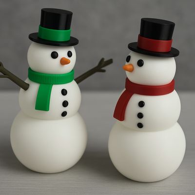 Schneemann (beweglich)