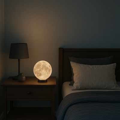Mondlampe 3D  (ca. 17cm)