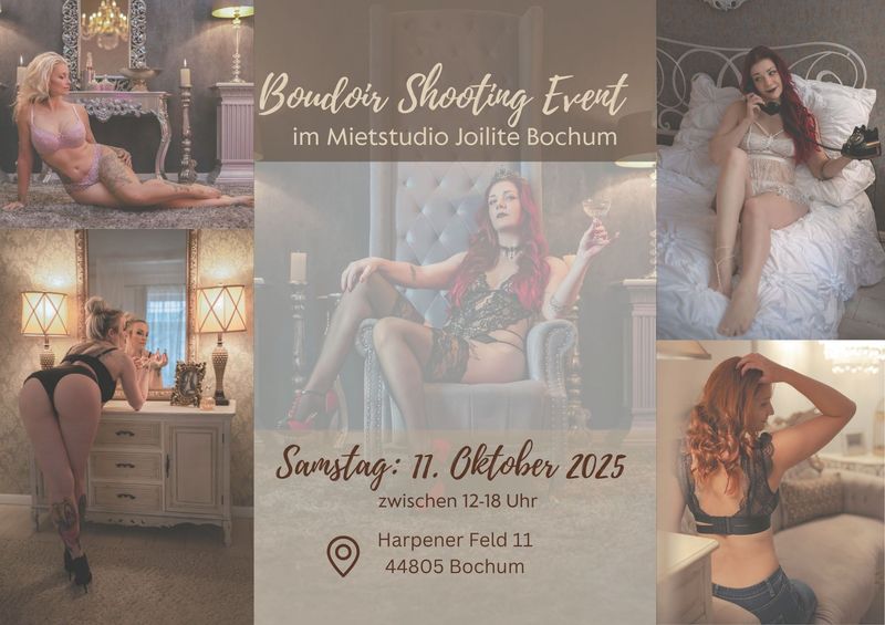 Anzahlung Boudoir Shooting Event 11.10./ Bochum
