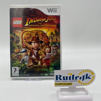 Indiana Jones The Original Adventures - Wii game