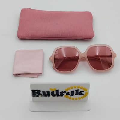 Chloé CC0009SA 003 roze dames zonnebril - Compleet als nieuw