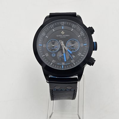 Alpha Sierra horloge Defqon LGM zwart blauw - Nette staat