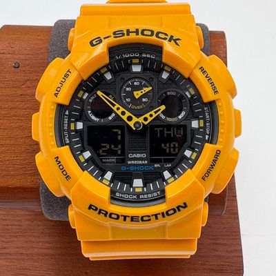 G-Shock GA-100A-9AER oranje - Nette staat