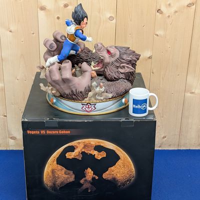 UCS Studio Dragonball Z Vegeta Oozaru Gohan gevecht 1/4 Hars