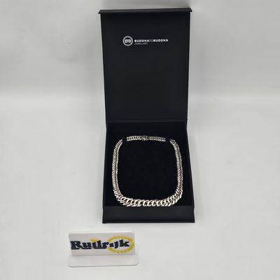 Buddha to Buddha Chain Gradient 47cm zilver 925 ketting 126gr