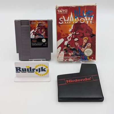Blue Shadow - Nintendo NES Game met doosje en boekje