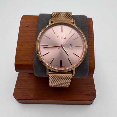 Zinzi Z405 Dameshorloge Rose met datum en roze wijzer