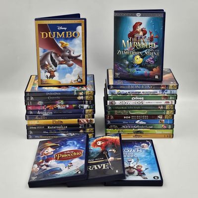 Partij van 25 Disney DVD's - Met garantie