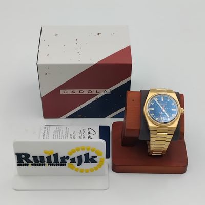 Cadola Lydden Hill Black / Gold automatisch horloge - Nieuw