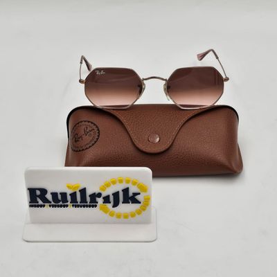 Rayban Rb3556 Octagonal Zonnebril - Compleet