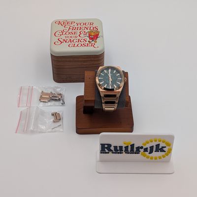 Fossil FS6074 Everett herenhorloge rose goudkleur - Zgan