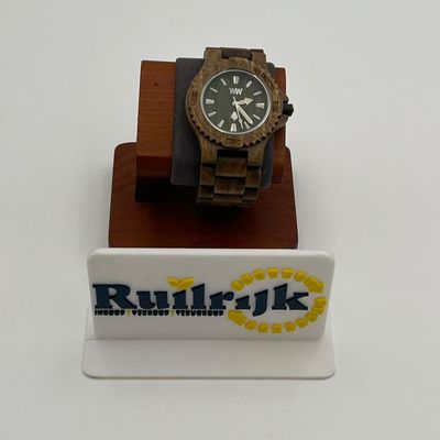 WeWood horloge hout - Nette staat