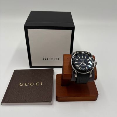 Gucci Diver 200m herenhorloge 45mm YA136204A - Full set