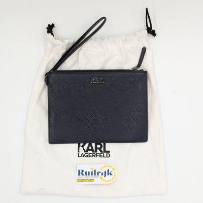 Karl Lagerfeld cocktail tasje leer - Nieuw