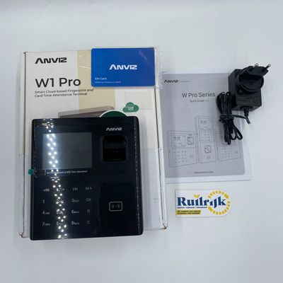 Anviz Tijd- en aanwezigheids terminal met vingerscan!