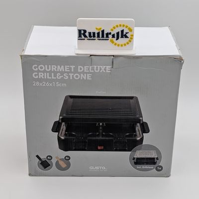 Gourmet Deluxe grill & stone 28x26x15 - Nieuw