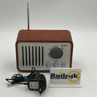 DENVER Vintage design Radio FM TR-37 - Nette staat