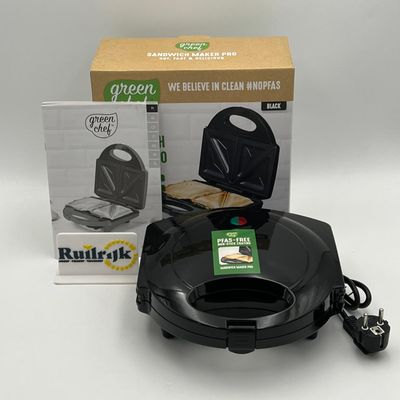 Green Chef Sandwich maker Pro tostiapparaat - Nieuw