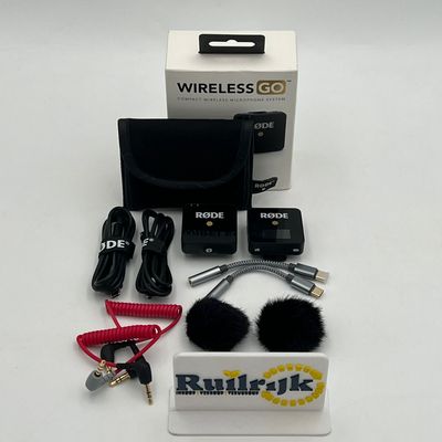 RODE Wireless Go - microfoon set + USB C Adapters 2x
